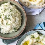 Creamy Mashed Potatoes Three Ways - Foodness Gracious