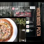 Homemade Pizza From Pizza base Using LG Convection Microwave Oven - YouTube