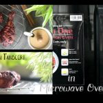 Chicken tandoori in Microwave Oven Using LG Microwave Oven - YouTube