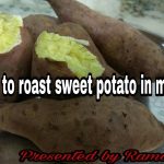 How to roast sweet potato in microwave - YouTube