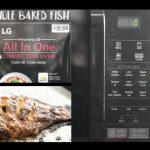 Whole baked fish in Microwave Oven Using LG Microwave Oven - YouTube