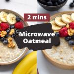Vegan Microwave Oatmeal