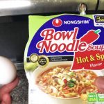 How to make Ramen Noodles with egg in microwave - YouTube