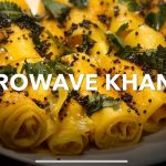 MICROWAVE KHANDVI - Authentic Taste - THE FOOD ENGINEER