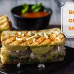 Bombay Veg Grilled Sandwich - Kali Mirch - by Smita