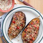 Mediterranean-style stuffed eggplant in 25' - Shoot the cook - Food  photography tips with healthy and simple recipes