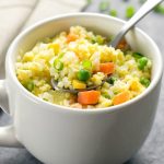 How to Make Cauliflower Fried Rice in the Microwave - Kirbie's Cravings