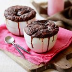 Microwave chocolate self-saucing pudding prelive | Food To Love