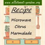 Microwave Citrus Marmalade Recipe - Allotment Recipes