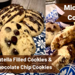 Microwave Chocolate Chip & Nutella Cookies - The Home Maker Baker