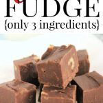 Best Microwave Fudge Recipe - Easy 3 Ingredient Fudge