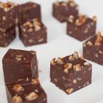 Microwave Chocolate Fudge Recipe | Ashlee Marie - real fun with real food