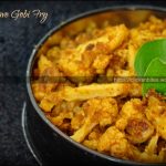 Microwave Gobi Fry - with very little oil :) - Clicks N Bites