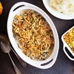 Microwave green bean casserole (The tastiest version!)