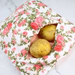 Easy Microwave Potato Bag Instructions - Perfect Baked Potatoes In Minutes  ⋆ Hello Sewing
