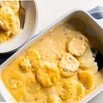 Easy Microwaved Scalloped Potatoes Recipe