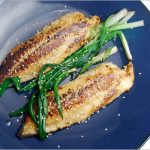 Globe trotting and persistence pay off: Tilapia with Miso and Scallions –  Blue Kitchen