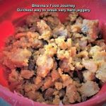 Quickest way to break very hard jaggery – Bhavna's Food Journey
