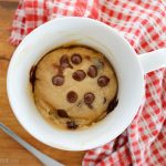 Microwave Chocolate Chip Mug Cookies - Picklebums