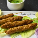 mutton seekh kabab recipe | Seekh kebab recipe - SpicyPunch