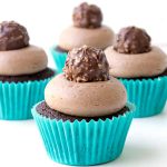 Nutella Stuffed Chocolate Cupcakes - Sweetest Menu