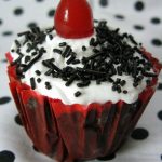 One-minute Vegan Microwave Black Forest Cupcakes |