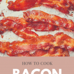 Perfectly Baked Bacon - Oven-baked bacon - Crispy and less mess!