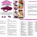 Tupperware Breakfast Maker Recipes by saskatoonorganizingsystems - issuu