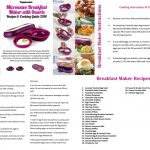 Tupperware Breakfast maker recipes and cooking guide 2018 by TW Consultant  - issuu