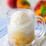 Peach Cobbler Mug Cake {5 Minute Recipe} - Cooking Classy