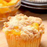 Easy Peach Cobbler Muffins - Cakescottage