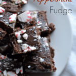 Peppermint Microwave Fudge