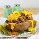 Loaded Philly Cheesesteak Baked Potato – Palatable Pastime Palatable Pastime