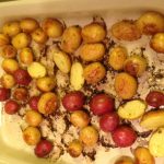 Roasted Peewee Potatoes with Lemon and Thyme
