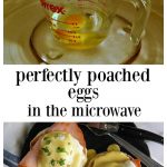 Poached Eggs in the Microwave - Frugal Hausfrau