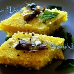 Effervescence: Rawa dhokla (3 minute microwave recipe)