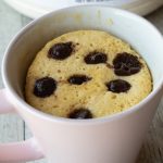 Protein Chocolate Chips Mug Cake - The Cookware Geek