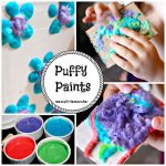 Microwave Puffy Paint - Messy Little Monster