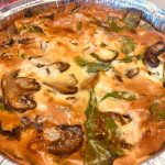 Spinach & Mushroom Quiche - Quick and easy breakfast