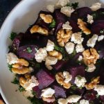 Roasted Beet and Walnut Salad | Cashews & Quinoa