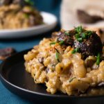 Black Garlic Miso Mushroom Risotto Recipe | ET Food Voyage