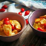 Saucy chicken over creamy polenta - PassionSpoon PassionSpoon recipes