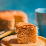 EGGLESS WHOLE WHEAT SPONGE CAKE RECIPE - SHRAVS KITCHEN