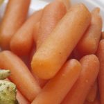 Microwave Steamed Baby Carrots -