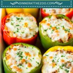 Stuffed Bell Peppers - Dinner at the Zoo