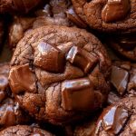 The BEST Thick and Chewy Triple Chocolate Cookies (VIDEO) | Foodtasia