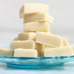 VANILLA FUDGE: Easy 4-ingredient microwave vanilla fudge recipe!