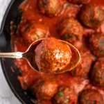 Vegan Meatballs - full of spicy Italian flavor and SO meaty!