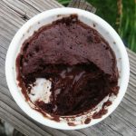 Single Serve Microwave Chocolate Lava Cake | The Virgin Stove