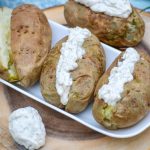 10 Minute Microwave Baked Potatoes - 4 Sons 'R' Us